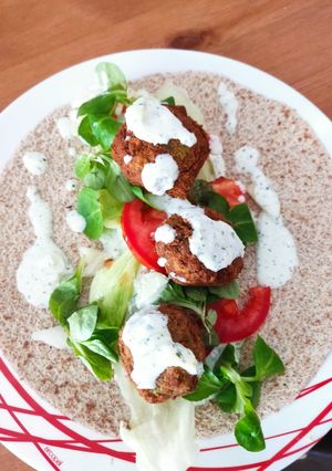 Una foto de Falafel