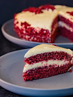 Red velvet / Vörösbársony torta recept fotója