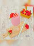 Smoothie à la fraise 🍓
