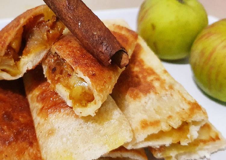 Bagaimana Menyiapkan Apple Pie Panggang Roti Tawar, Enak Banget