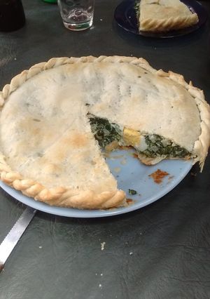 Una foto de Tarta pascualiana
