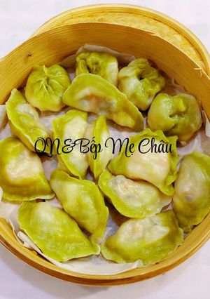 A picture of Vegetarian Dumplings.