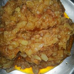 A picture of Gobhi gosht.