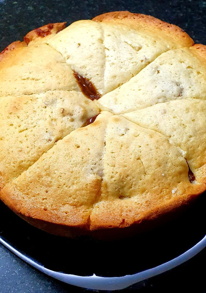 Una foto de Torta matera con dulce de leche