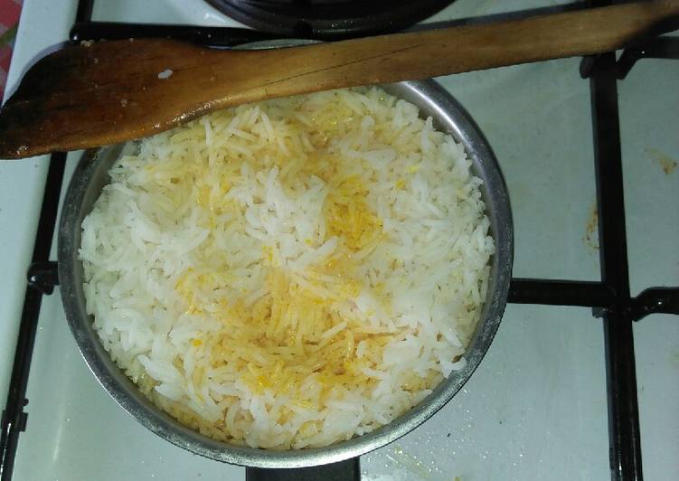 Simple Way to Prepare Ultimate Boiled rice in Palm oil