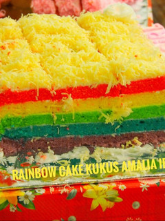 Foto resep Rainbow cake kukus ny.liem empuk enak wangi