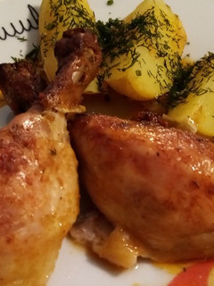Una foto de Pollo a horno como el de mi padre