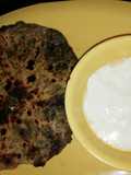 Leftover Bathu ka paratha