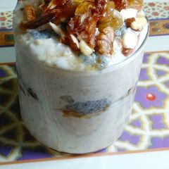 Dry fruits Oats healthy breakfast A picture of Dry fruits Oats healthy breakfast.