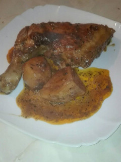 Una foto de Pollo a la mejicana a mi manera al horno