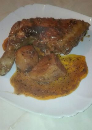 Foto principal de Pollo a la mejicana a mi manera al horno
