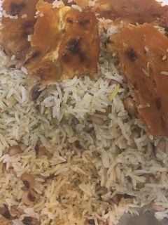 عکسی از دستور لوبیا پلو (لوبیا چشم بلبلی)