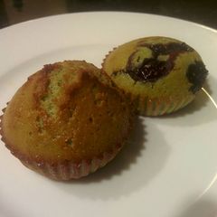 A picture of Matcha Muffins.