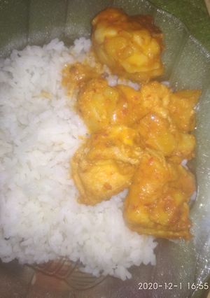 Foto resep Ayam, tahu, kentang bumbu Bali