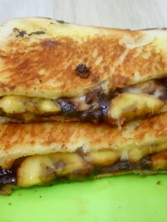 Foto resep Roti Bakar Banana Choco Cheese