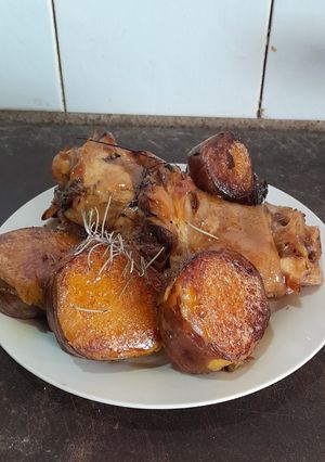 Una foto de Guarnision batata caramelizada
