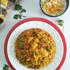 A picture of Tavaa Pulao.