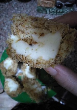 صورة لوصفة روول الكنافه بالقشطه