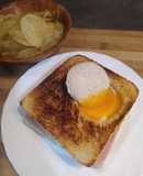 Sándwich mixto con huevo a la plancha