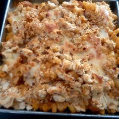 Baked Cheese Pasta A picture of Baked Cheese Pasta.