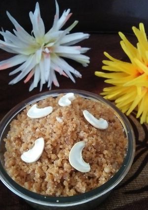 લાપસી (lapasi recipe in gujarati રેસીપી મુખ્ય ફોટો