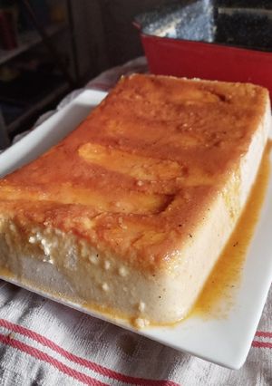 Una foto de Budín de plátano
