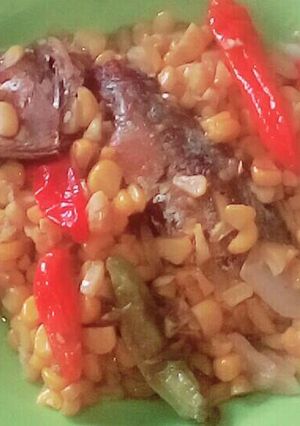 Foto resep Tumis peda jagung manis