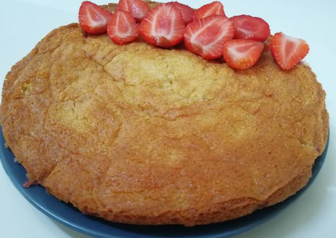 Gâteau Moelleux Aux Fraises