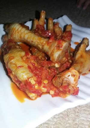Foto resep Ceker pedas
