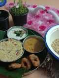 Millets pongal vada