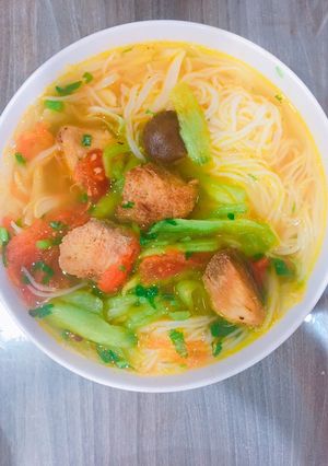 Hình của món Bún mùng.
