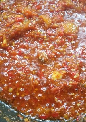 Foto resep Sambal terasi masak