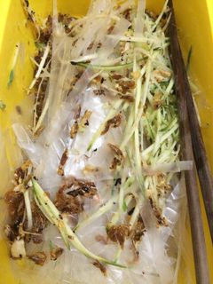 Hình của món Bánh tráng trộn.