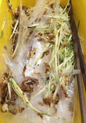 Hình của món Bánh tráng trộn.