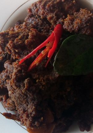 Foto resep Rendang sapi manyos