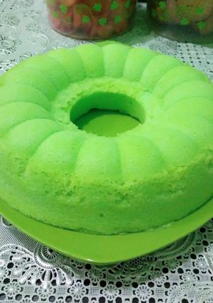 Foto resep Bolu Kukus Pandan No Mixer