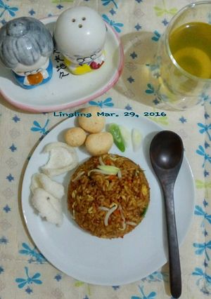 Foto resep Nasi goreng tauge