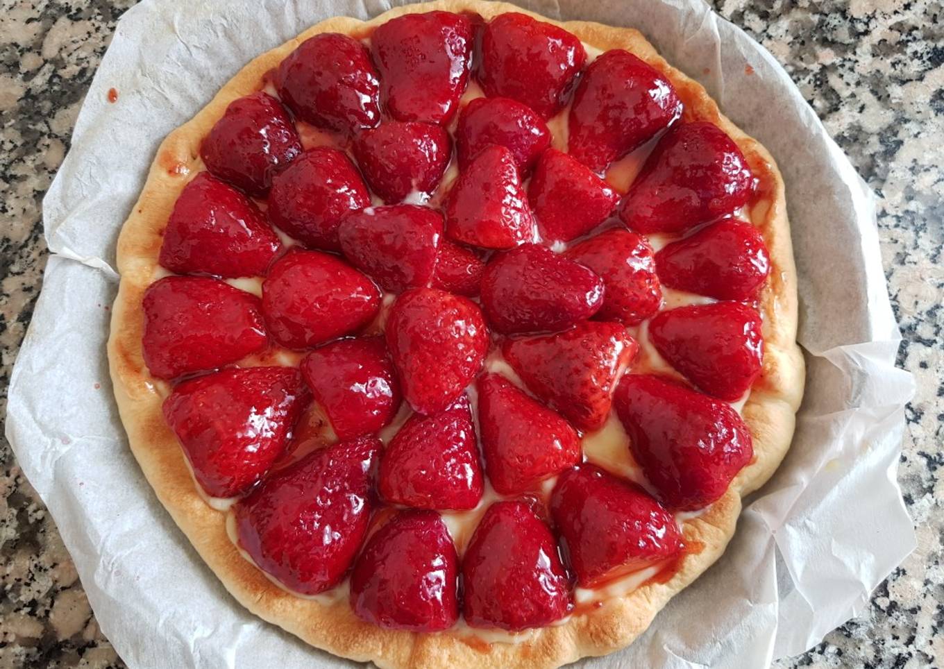 Tarte aux fraises