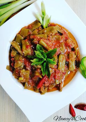 صورة لوصفة لوبيا بالزيت