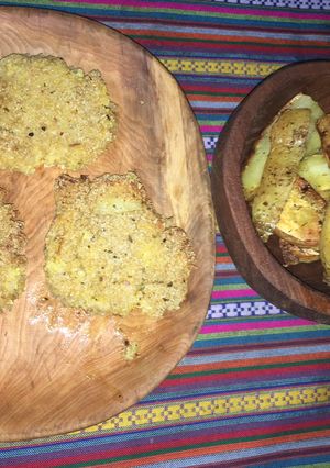 Una foto de Hamburguesitas de arroz yamaní