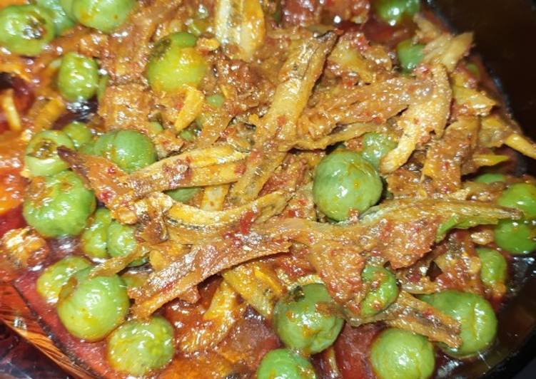 Resep Sambel teri buah lumai yang Bikin Ngiler