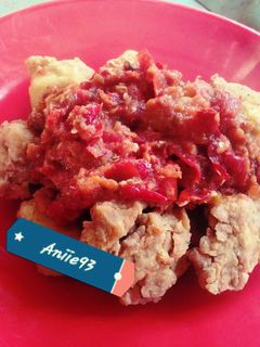 Foto resep 10》Ayam Popcorn sambel geprek ala akuhh
