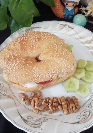 عکسی از دستور ساندویچ سیمیت 🥖🥨
