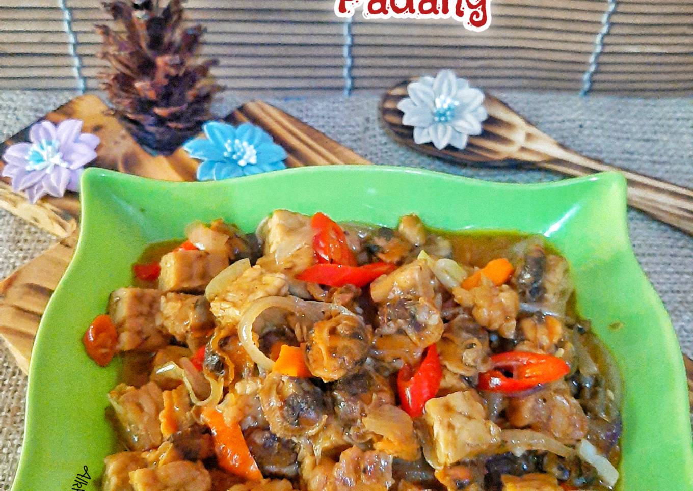 Kerang Tempe Saos Padang