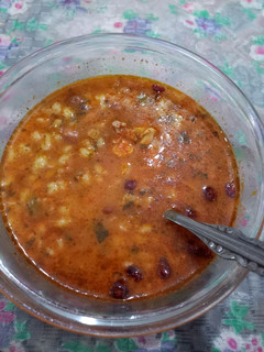 عکسی از دستور سوپ جو