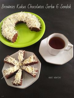 Foto resep Brownies kukus chocolatos serba 6 sendok