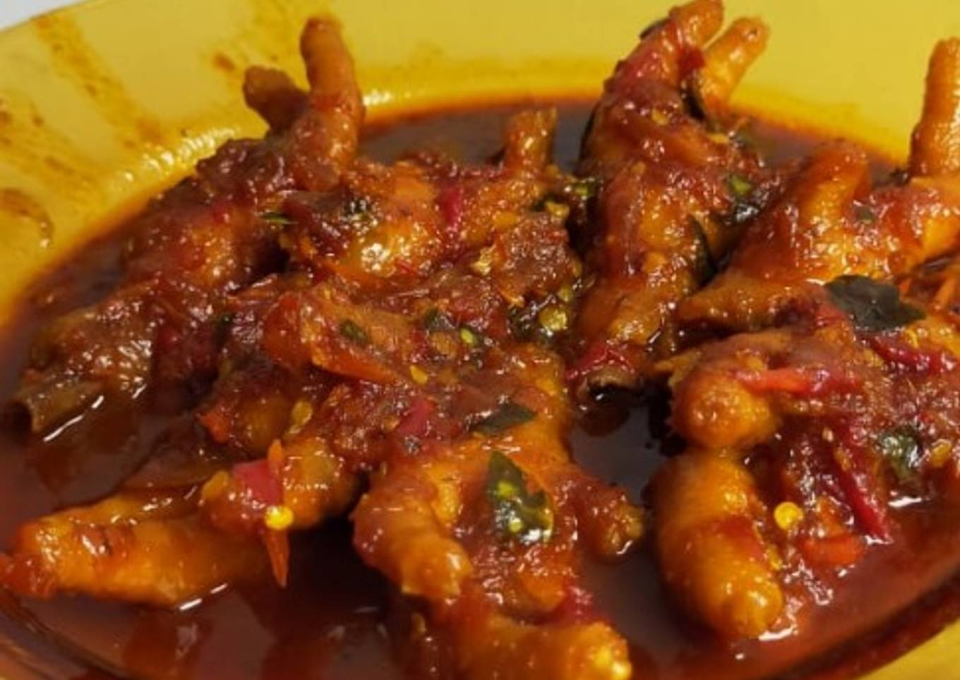 Ceker Ayam Pedas Level Ala-ala