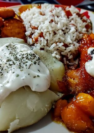 Una foto de PLATO🍛SERVIDO No. 20...!🙃