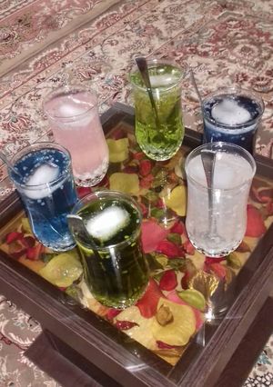 عکسی از دستور شربت گل پنیرک