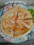 Roti Pipih Isi Wortel Keju (tanpa ragi, tanpa telur)